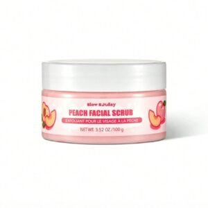 gommage exfoliant visage peche