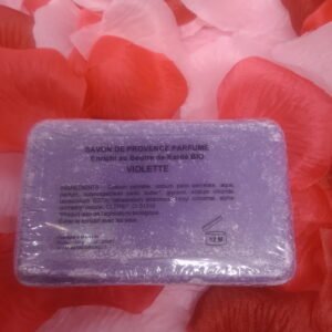 savon de provence violette beurre de karité