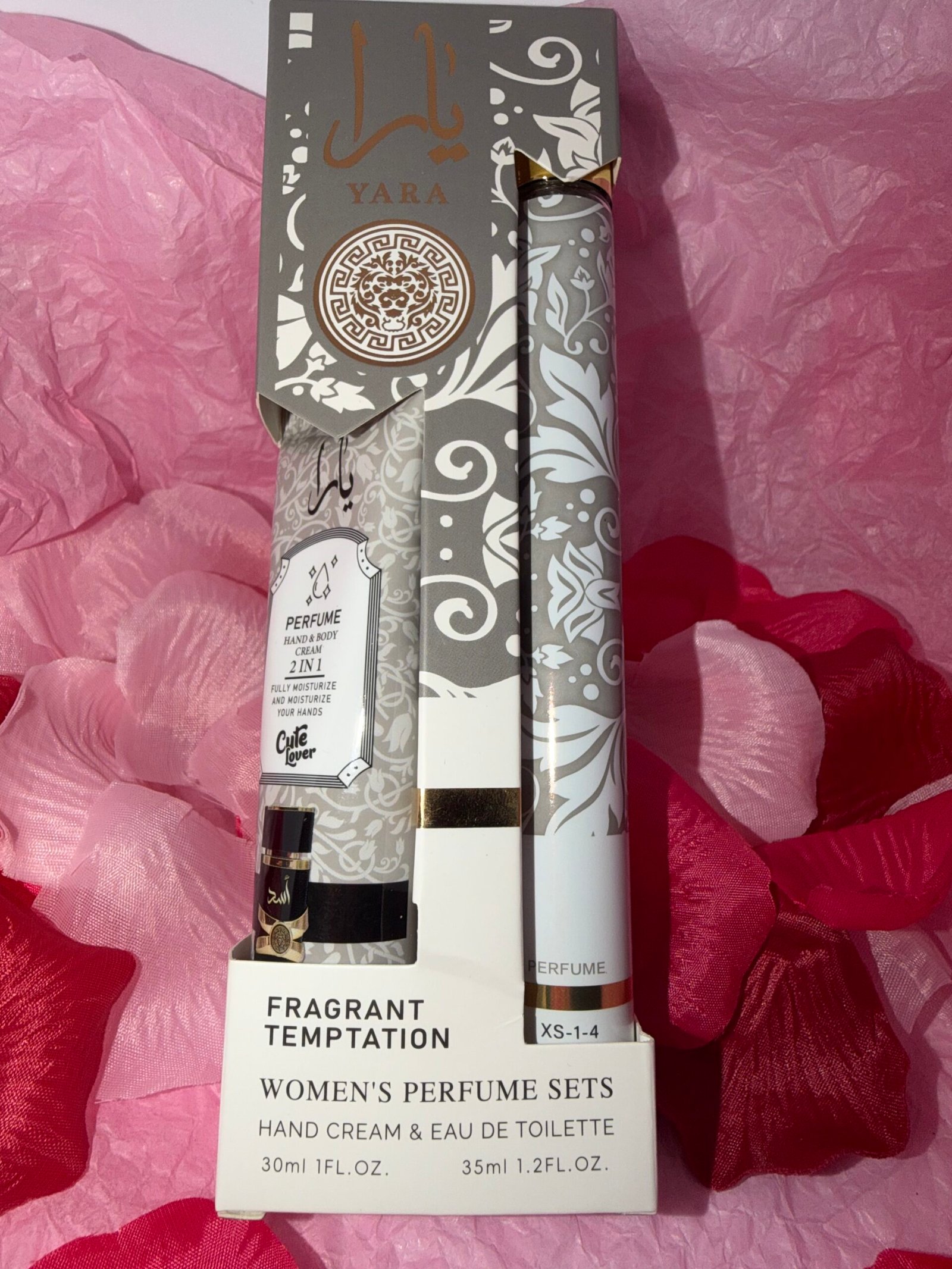 eau de toilette et crème dup yara en gris eau de toilette et crème dup yara en gris