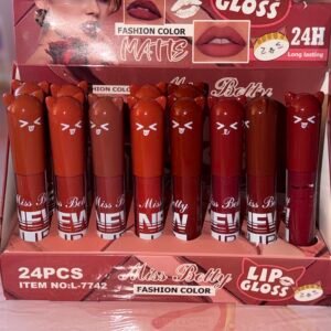 miss betty matte lip gloss divers marron