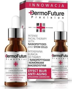 THÉRAPIE FACIALE INTENSIVE À BASE DE NANOPEPTIDES ET DE CELLULES SOUCHES