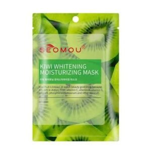 Masque  blanchissant et hydratant au kiwi SEOMOU - Vitamines C, B et D, calcium, phosphore et potassium