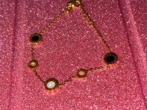 Bracelet Amélia doré acier inoxydable