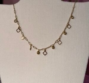 Collier Olivia doré acier inoxydable