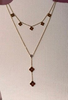 Collier Sarah doré acier inoxydable