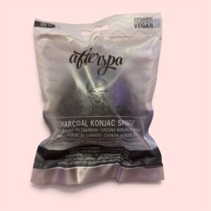 Eponge konjac au charbon