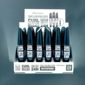 Mascara Noir Waterproof CURL 24H – D’Donna
