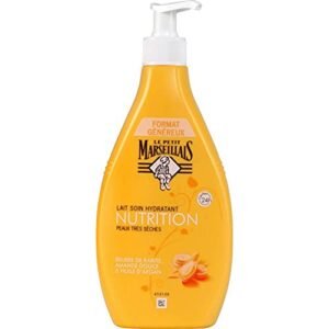 Lait Soin Nutrition Karité, Amande Douce & Argan Le petit marseillais